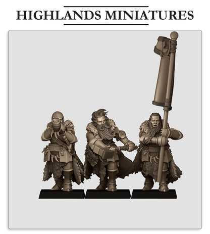 Highland Miniatures Mergenheim Knights on Foot