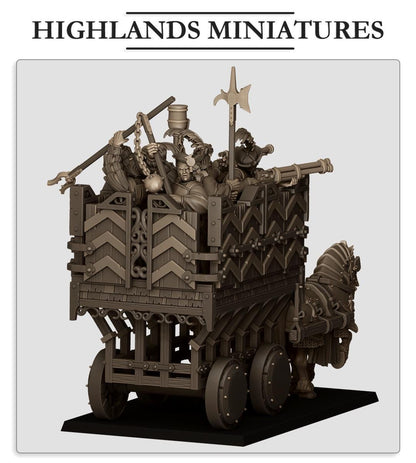Highland Miniatures Sunland Armored Wagon