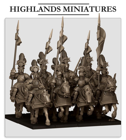 Highland Miniatures - Sunland Golden Flames Knights