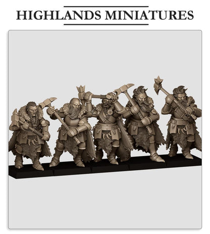 Highland Miniatures Mergenheim Knights on Foot