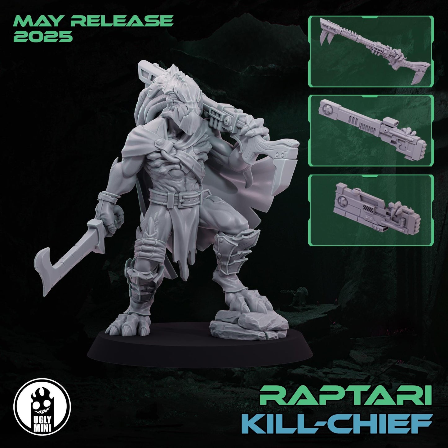 UGLY Miniatures Raptari Gravehunters