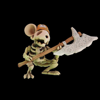 Tainted Saint - 3 Mice Skeletons