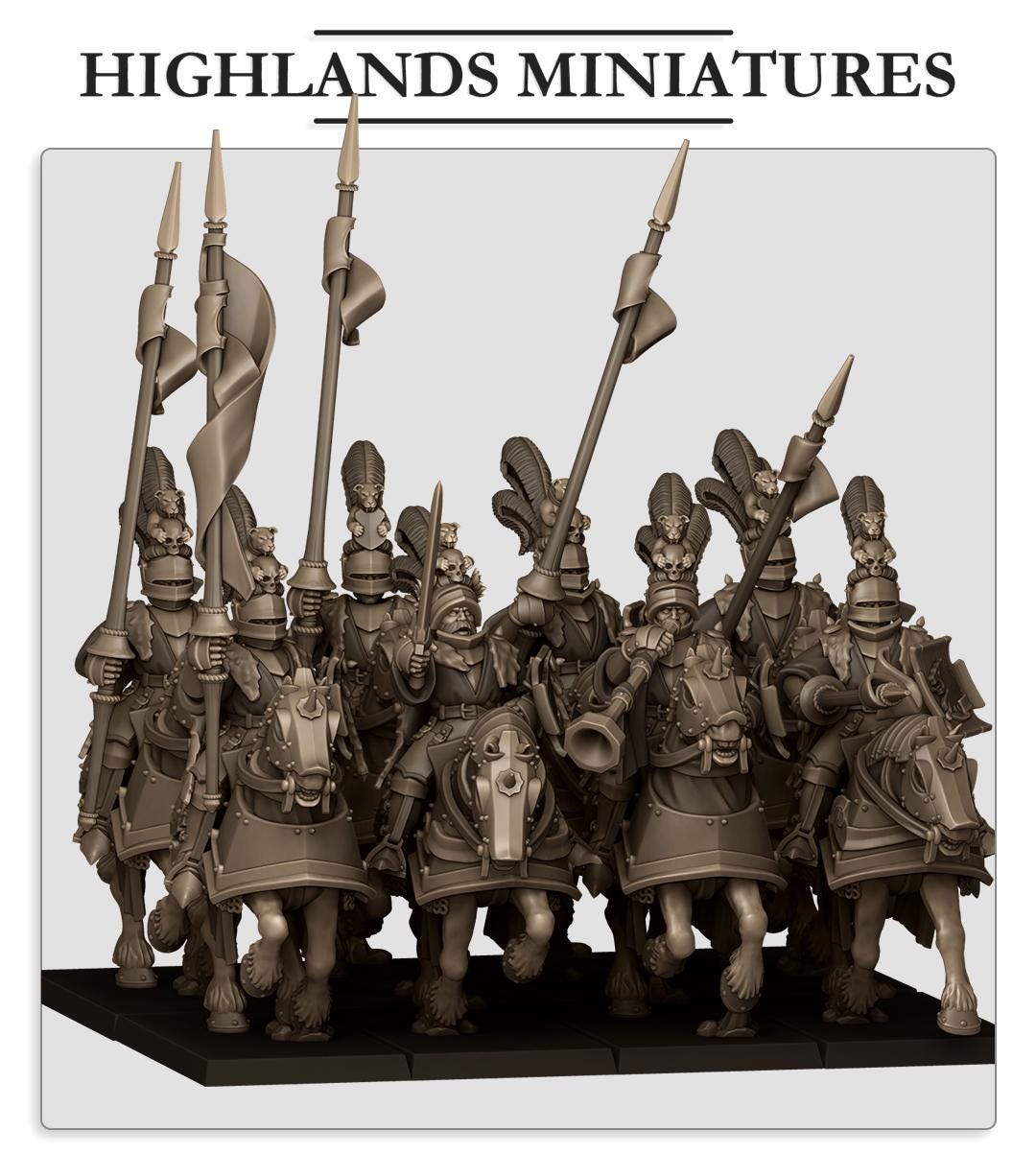 Highland Miniatures - Sunland Fierce Claw Knights