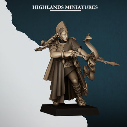 Highland Miniatures Aegean Elves Maid Archers