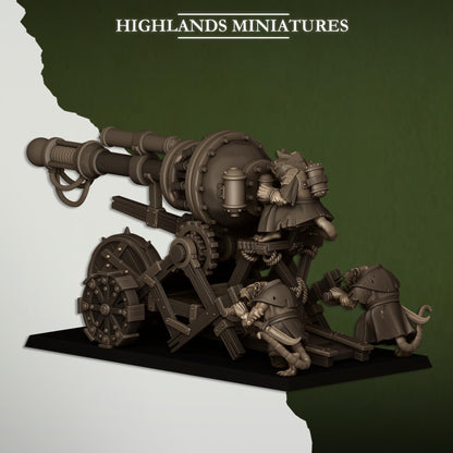 Highlands Miniatures Vermin Cannon