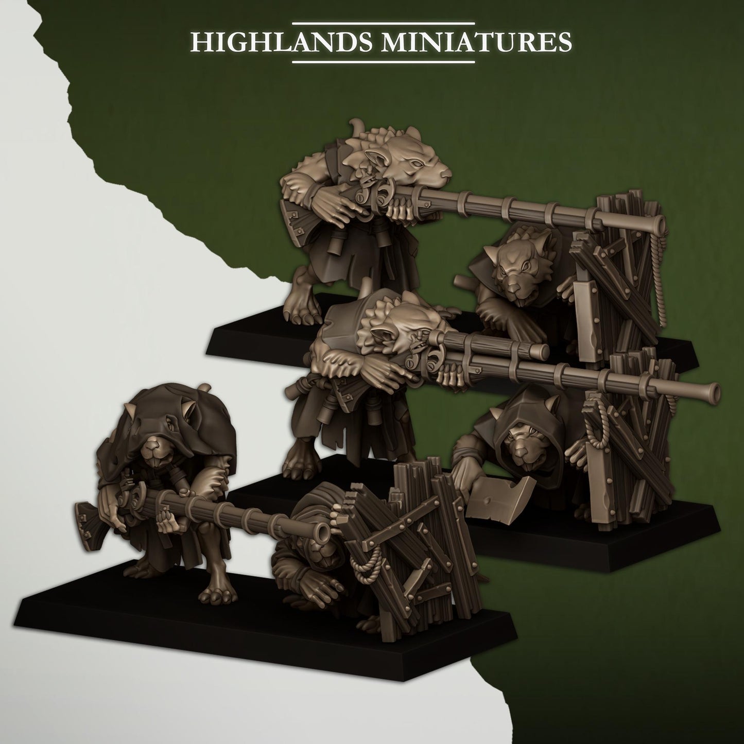 Highlands Miniatures Ungeziefer-Schützen