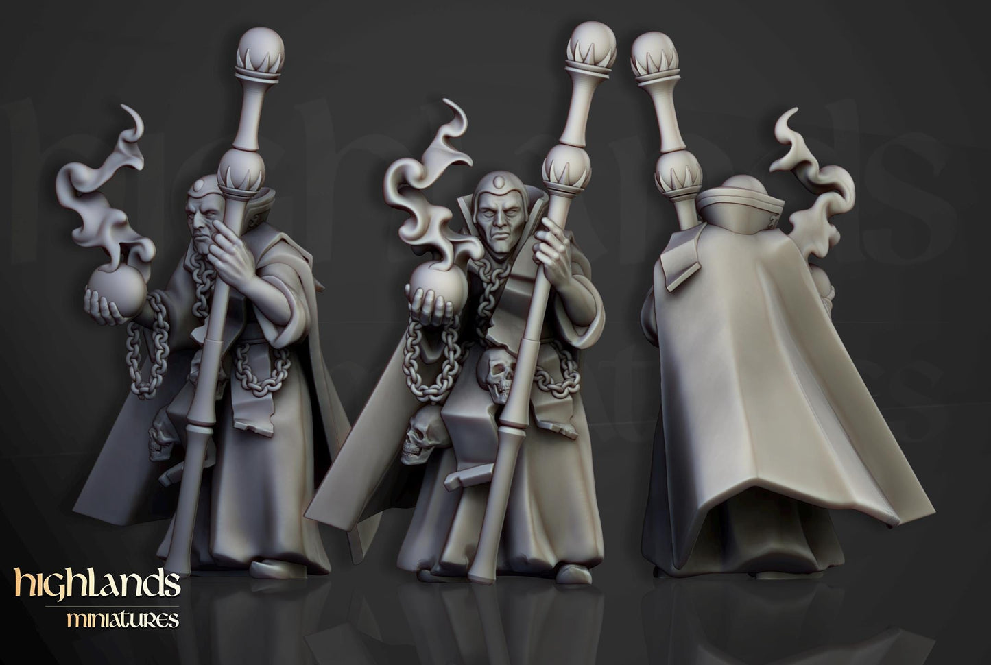 Highland Miniatures Mages