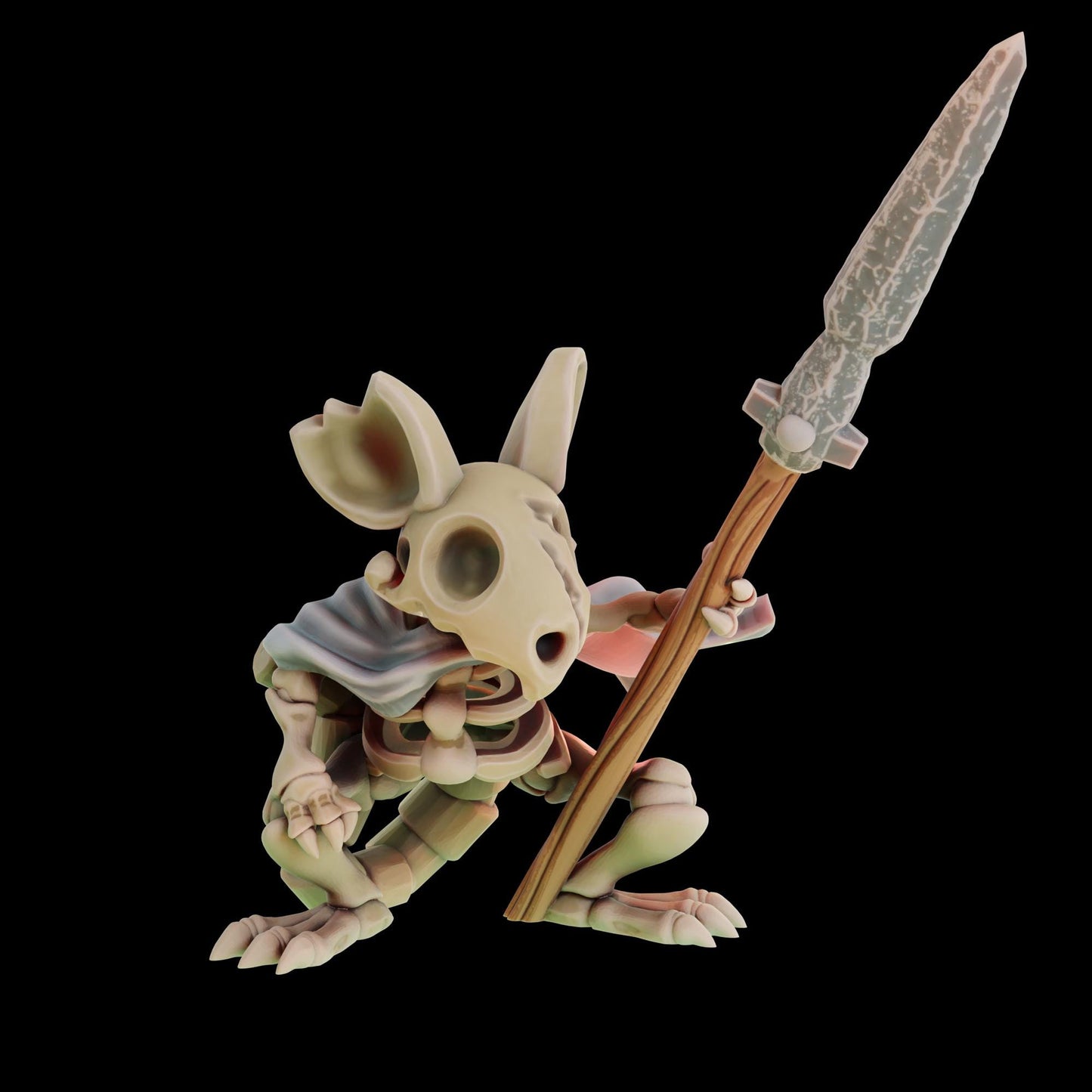 Tainted Saint - 3 Mice Skeletons