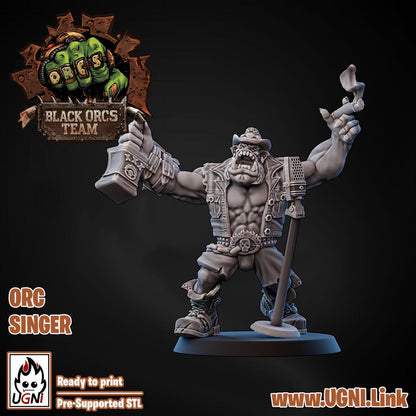 UGNI Black Orc Rock Band