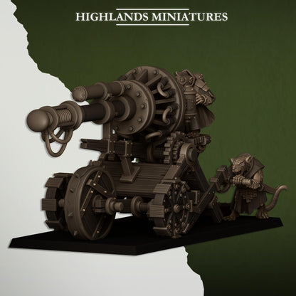 Highlands Miniatures Vermin Cannon