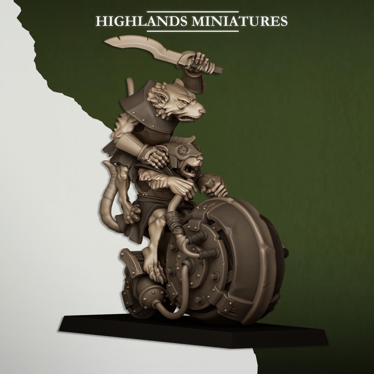 Highlands Miniatures Ungeziefer-Schwerwaffenteam