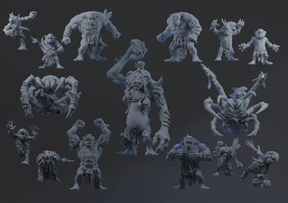 Brutefun Savage Forest Goblins Fantasy Football Team - "Kretaceous Krumpaz"