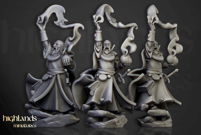 Highland Miniatures Mages