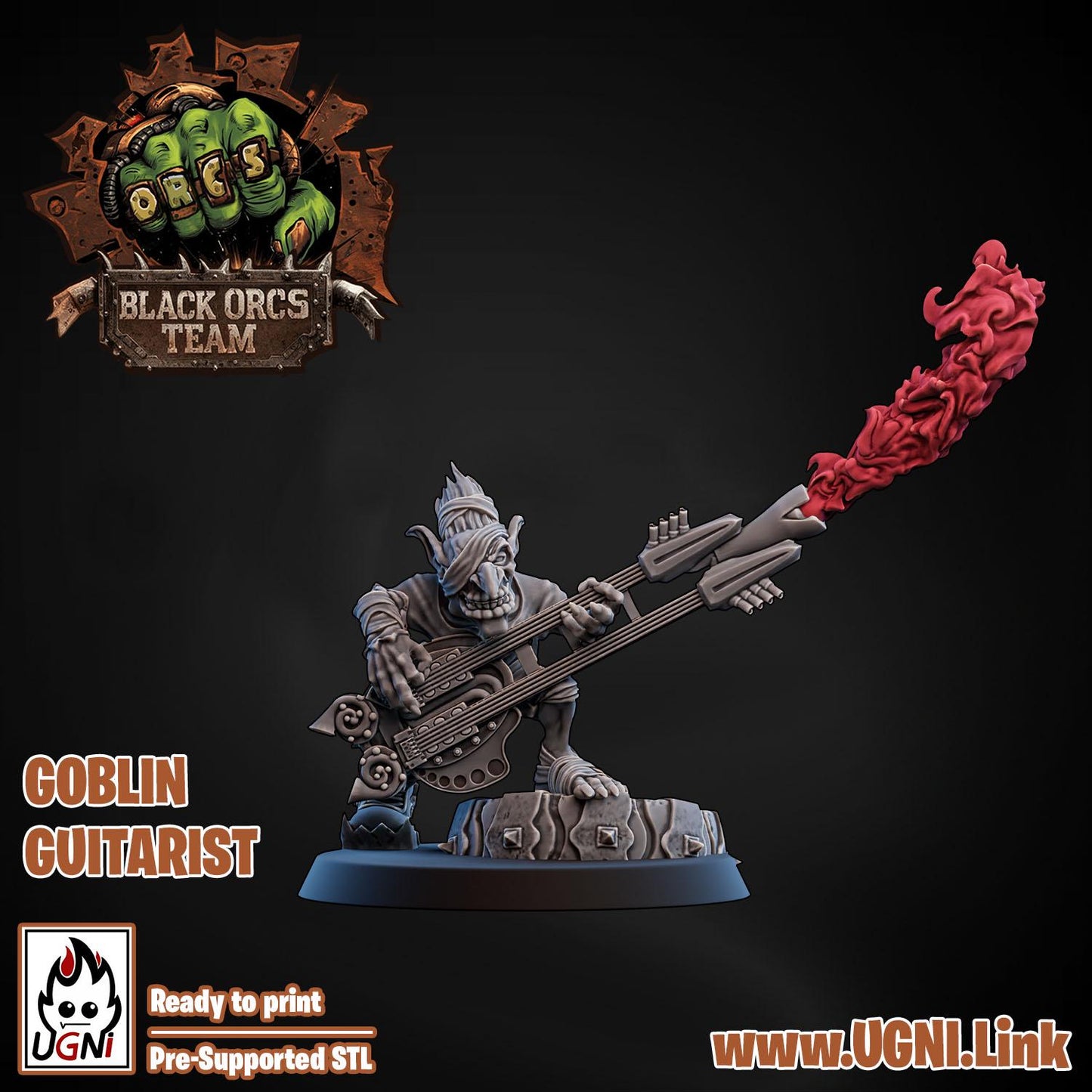 UGNI Black Orc Rock Band