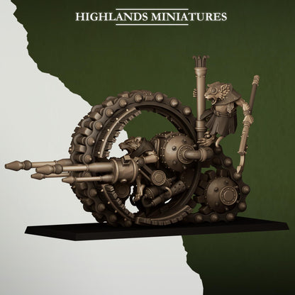 Highlands Miniatures Ungeziefer-Radmaschine