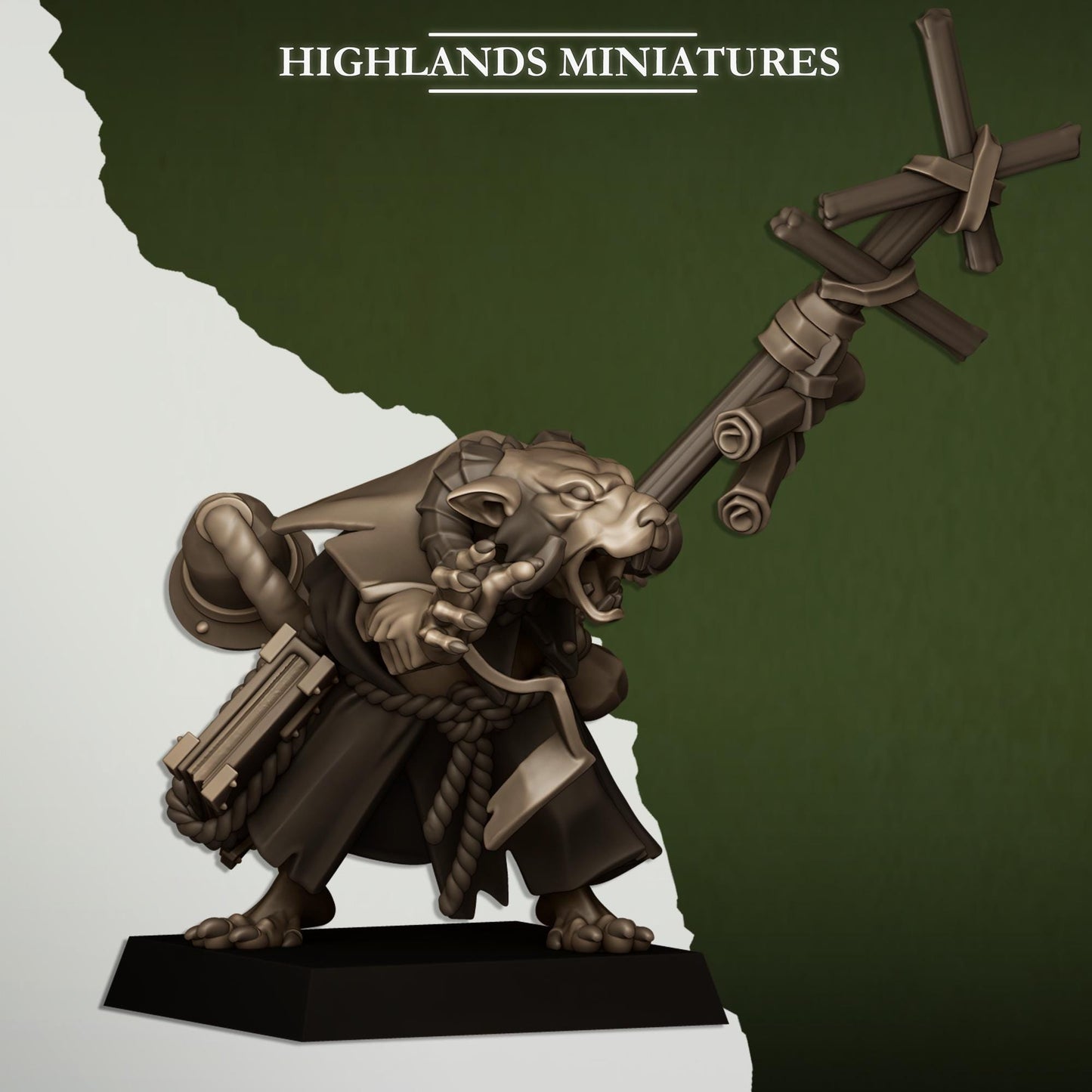 Highland Miniatures Vermin Warlock