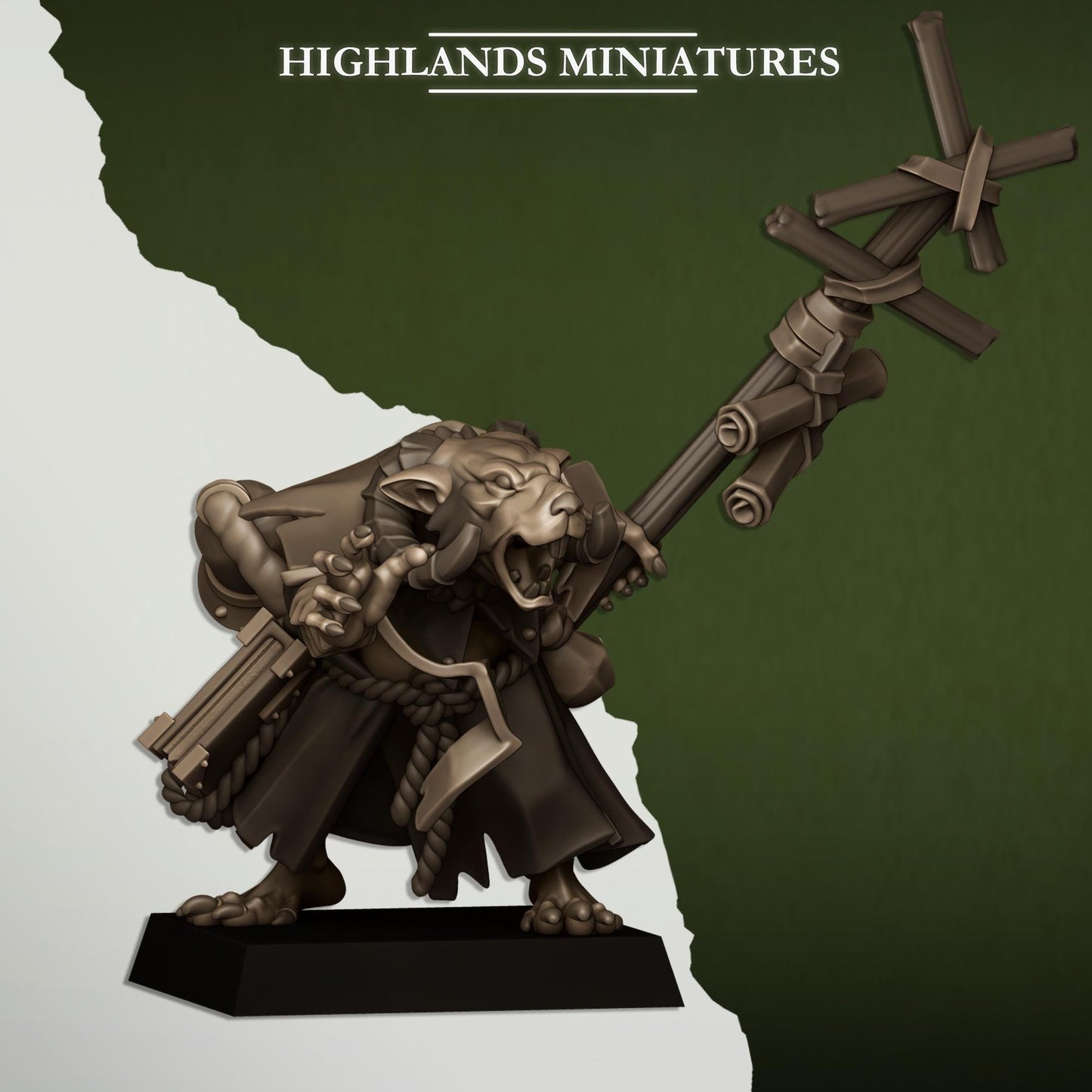 Highland Miniatures Vermin Warlock