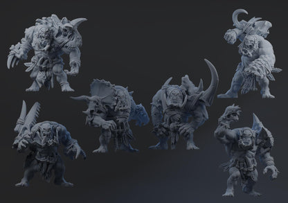 Brutefun Savage Orcs Fantasy Football Team - "Kretaceous Krumpaz"