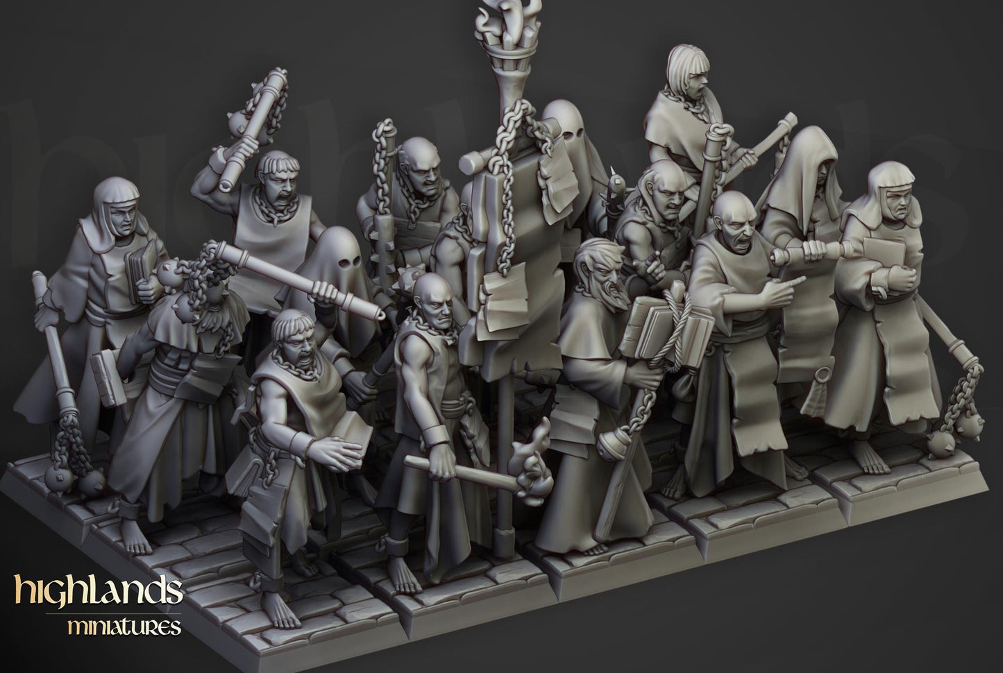 Highland Miniatures Sunland Fanatical Zealots