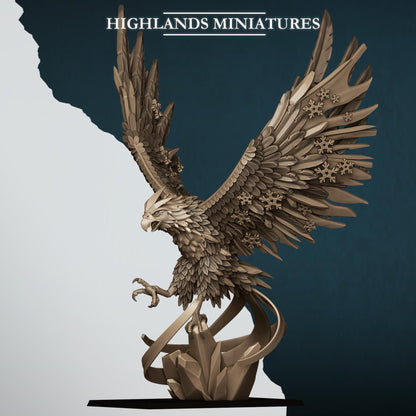 Highland Miniatures Aegean Elves - Fire and Ice Phoenix