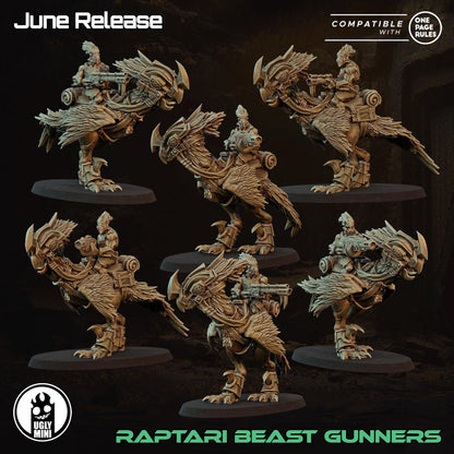 UGLY Miniatures Raptari Beast Gunners
