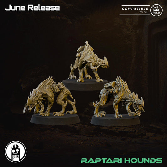 UGLY Miniatures Raptari Hounds
