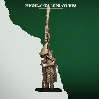 Highland Miniatures Feral Elves - Spearmen