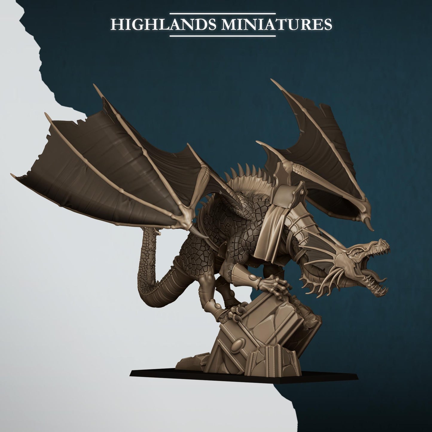 Highland Miniatures Aegean Elves - Dragon