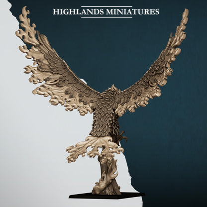 Highland Miniatures Aegean Elves - Fire and Ice Phoenix