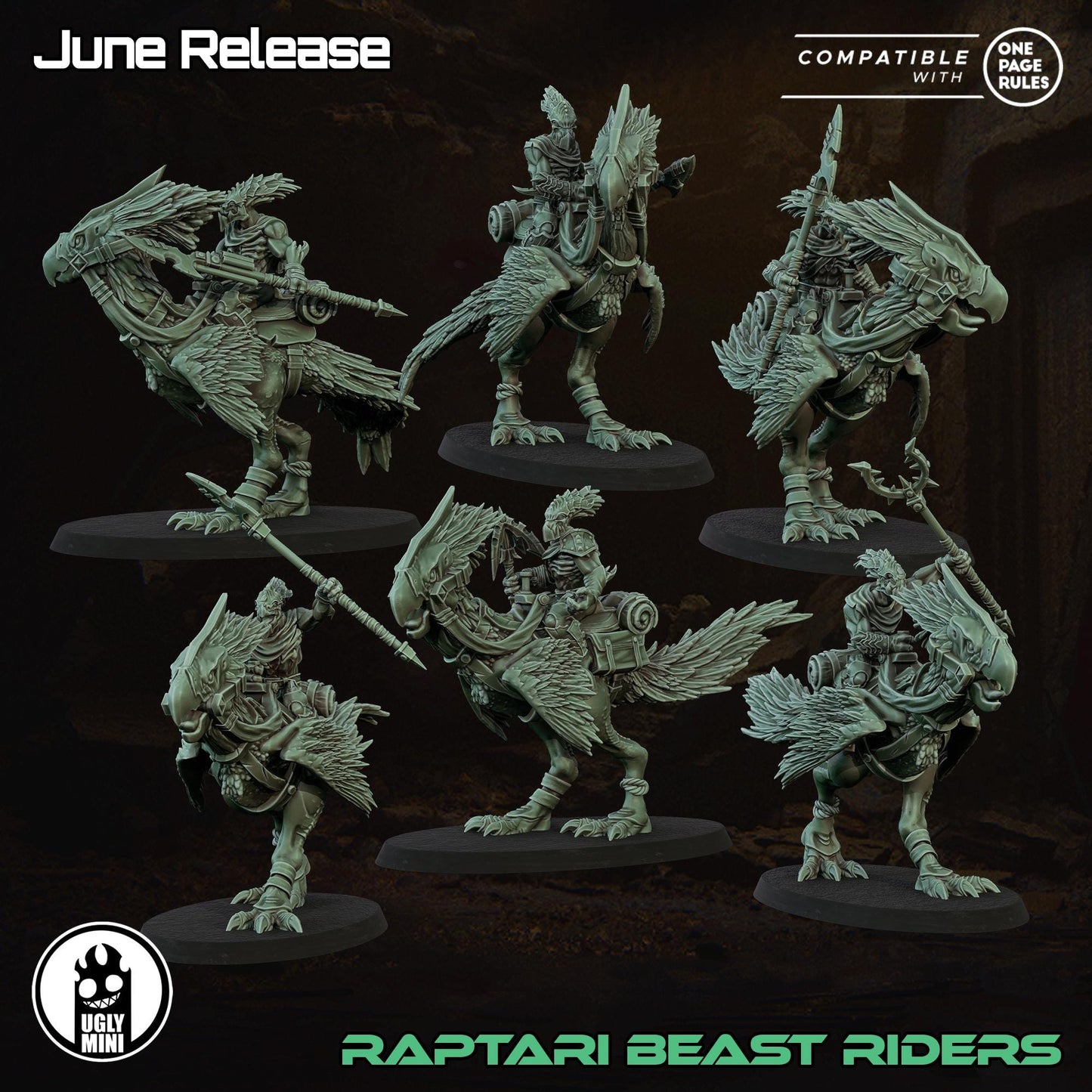 UGLY Miniatures Raptari Beast Riders