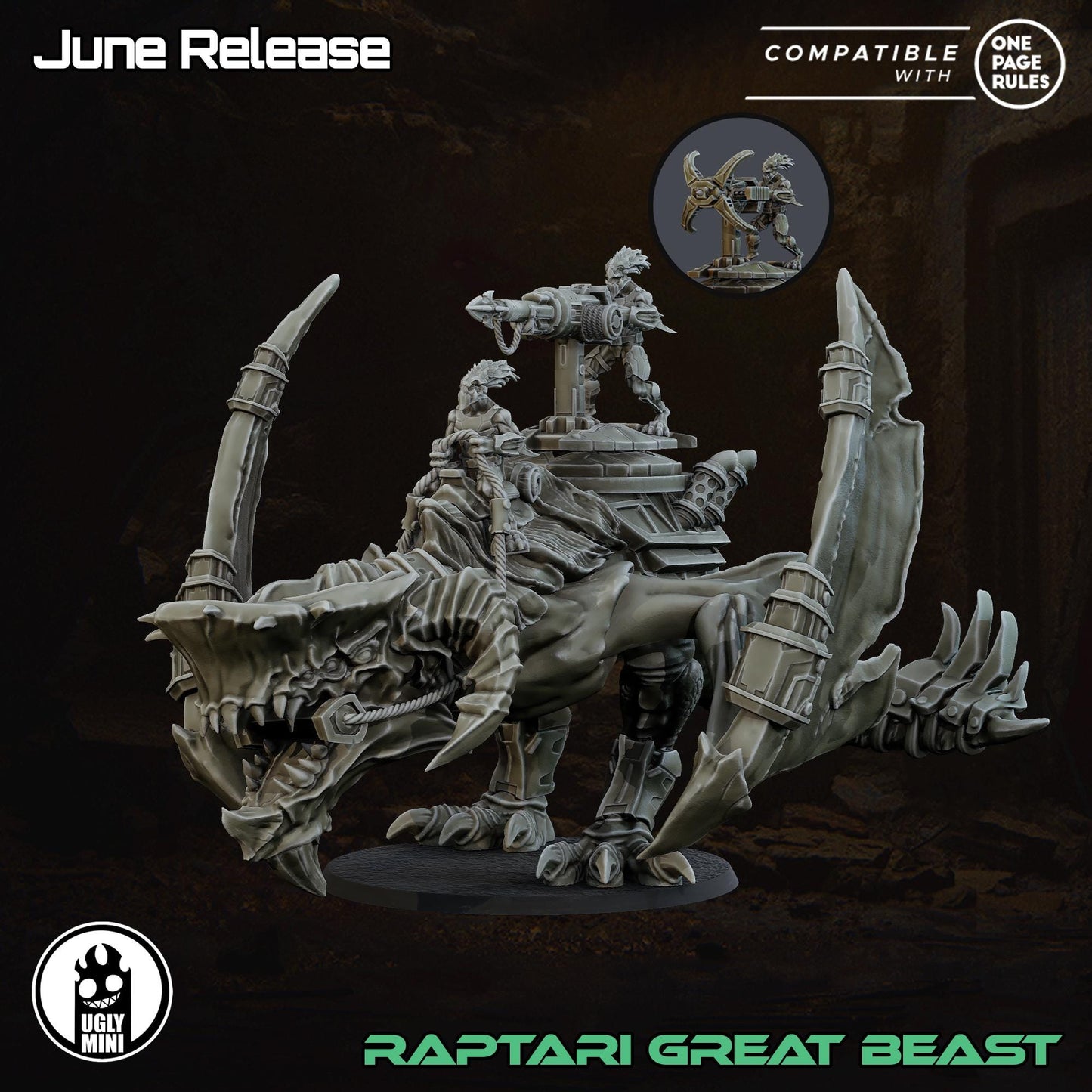 UGLY Miniatures Raptari Great Beast