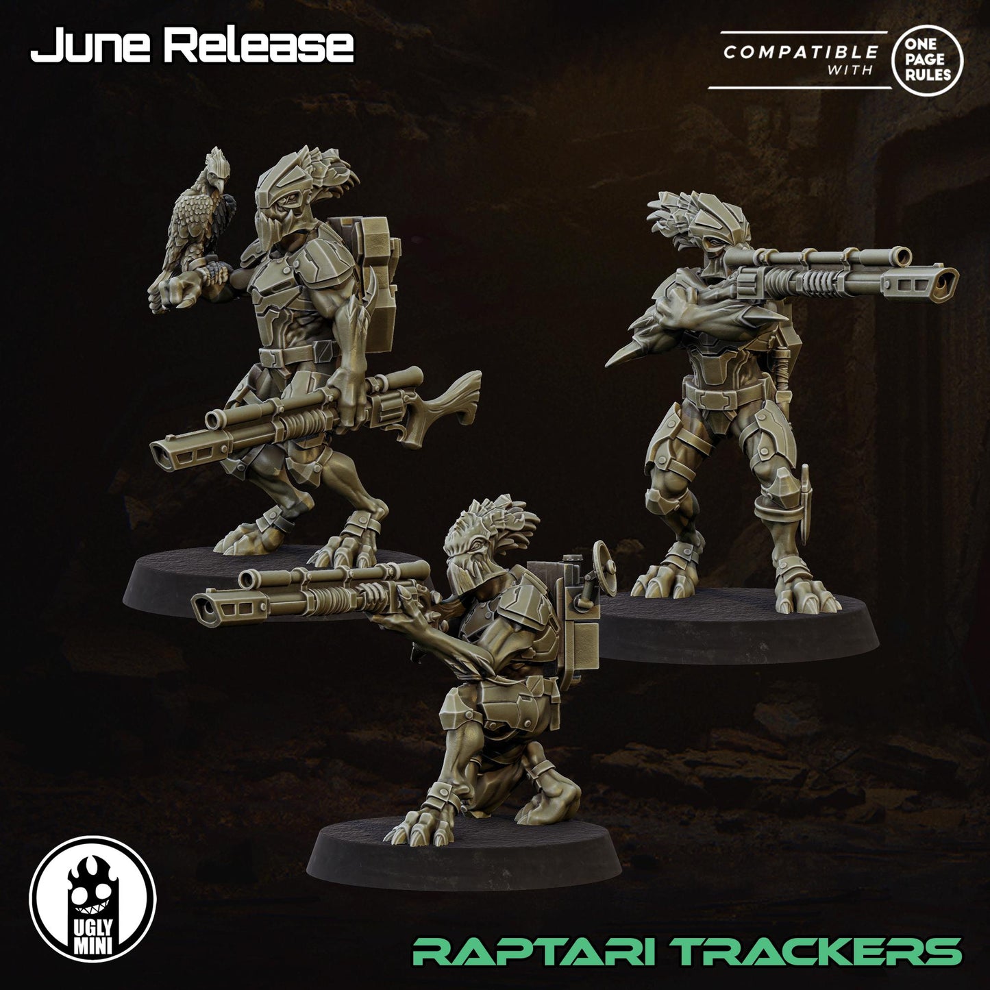 UGLY Miniatures Raptari Trackers