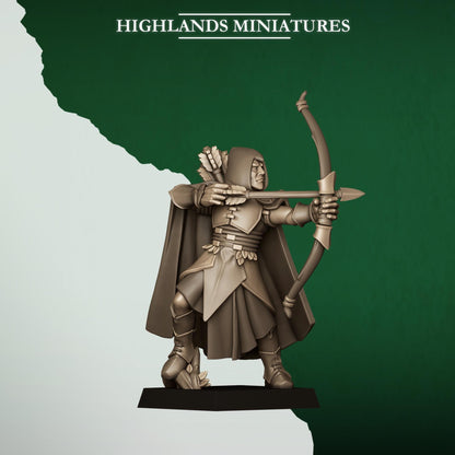 Highland Miniatures Feral Elves - Archers