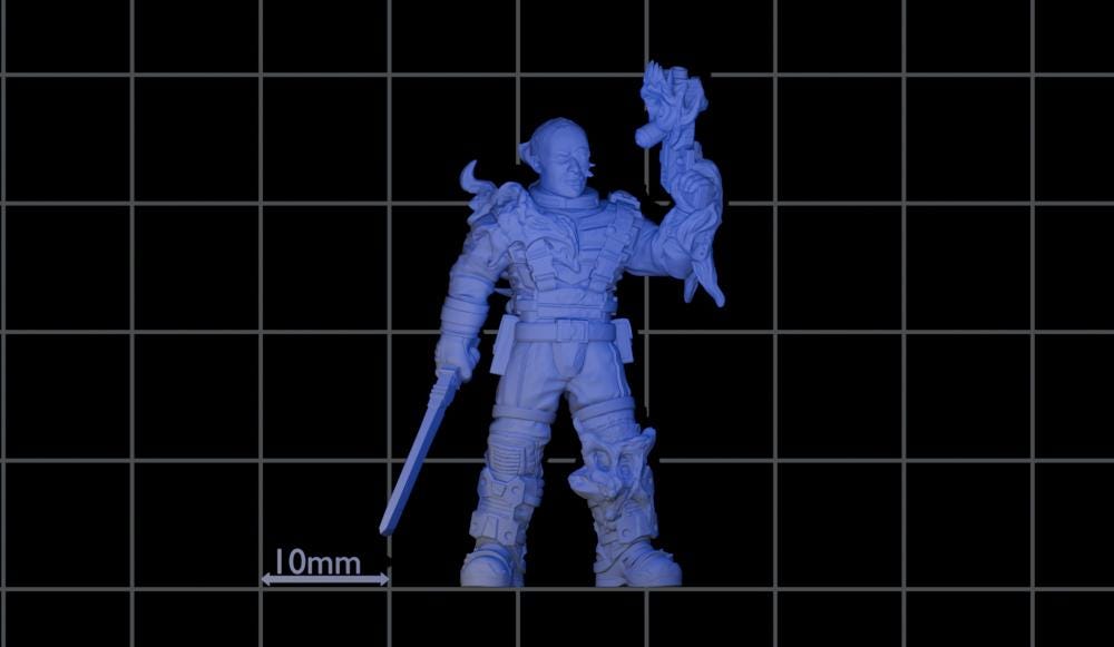 UGLY Miniatures Infected Colonies - Infected Soldiers Pt2