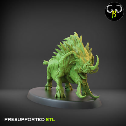 ClayBeastCreation - Savage Warboars Squad