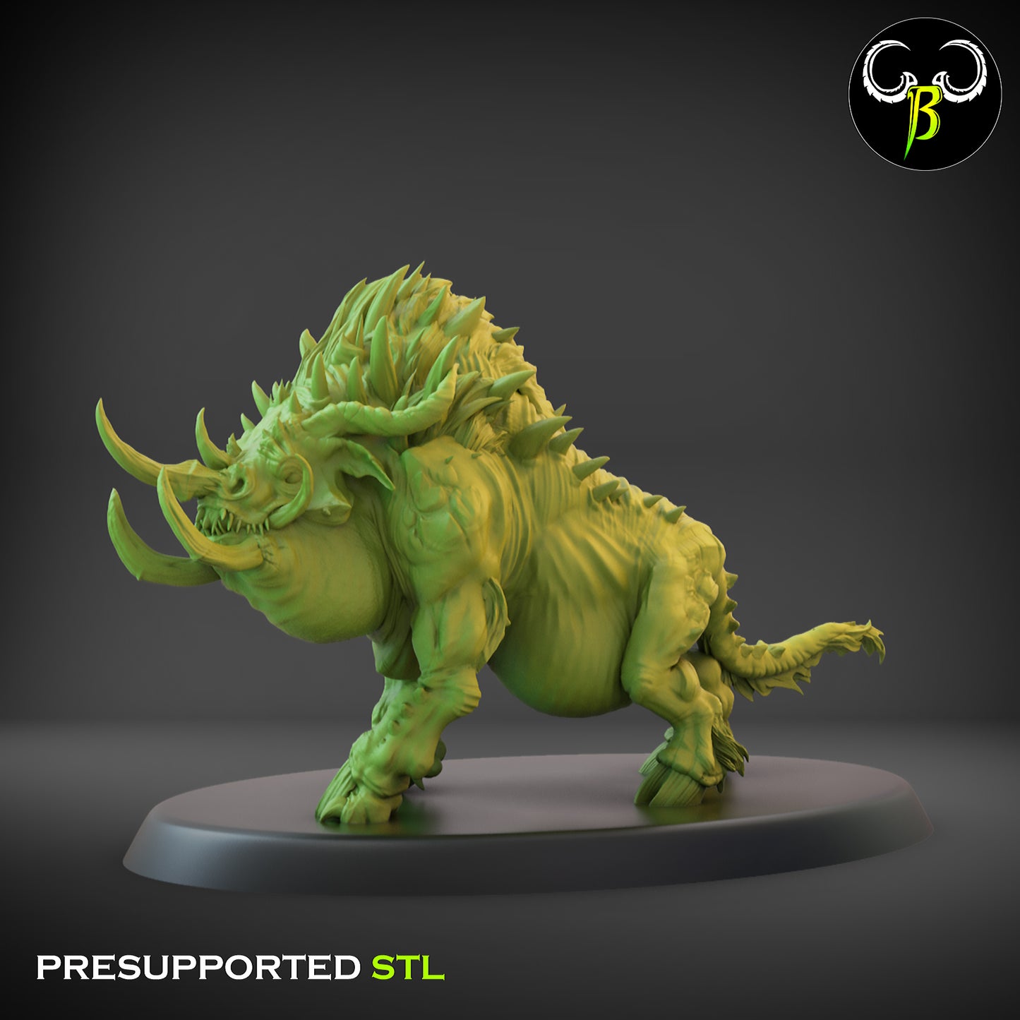 ClayBeastCreation - Savage Warboars Squad